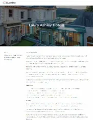 Preview of the Laura Ashley Hotels Case Study