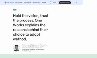 Preview of the One Works Case Study