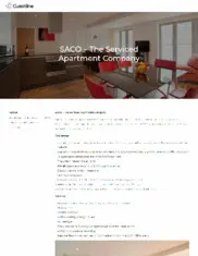 Preview of the SACO - The Serviced Apartment Company Case Study
