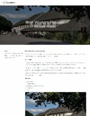Preview of the Best Western Passage House Hotel Case Study