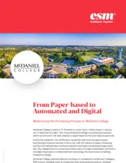 Preview of the McDaniel College Case Study