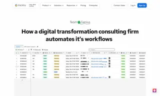 Preview of the TeamGenius Case Study