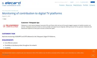 Preview of the Telespazio Case Study