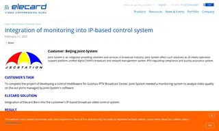 Preview of the Beijing Joint-System Case Study