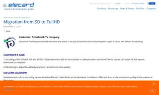 Preview of the Dzerzhinsk TV Company Case Study