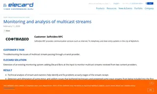 Preview of the Softvideo RPC Case Study