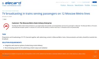 Preview of the The Moscow Metro State Unitary Enterprise Case Study