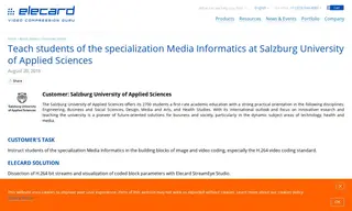 Preview of the Salzburg University of Applied Sciences Case Study