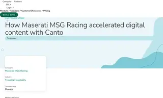 Preview of the Maserati Case Study