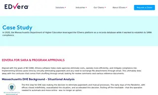 Preview of the Massachusetts Department of Higher Education Case Study