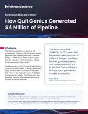 Preview of the Quit Genius Case Study