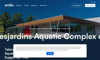 Preview of the Desjardins Aquatic Complex of Mascouche Case Study