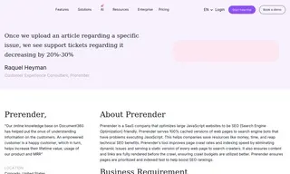 Preview of the Prerender Case Study