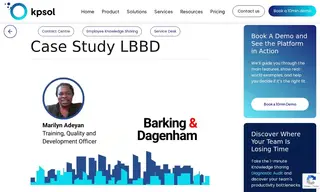 Preview of the The London Borough of Barking and Dagenham council Case Study