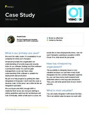 Preview of the Large Insurance Company Case Study