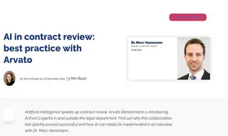 Preview of the Arvato Supply Chain Solutions Case Study