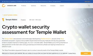 Preview of the Temple Wallet Case Study