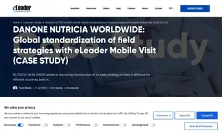 Preview of the Nutricia Case Study