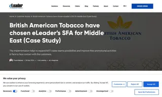 Preview of the British American Tobacco Case Study
