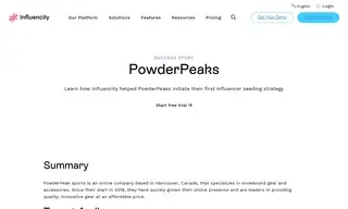 Preview of the PowderPeaks Case Study