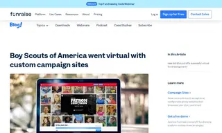 Preview of the Boy Scouts of America Case Study