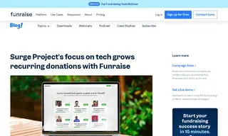 Preview of the Surge Project Case Study