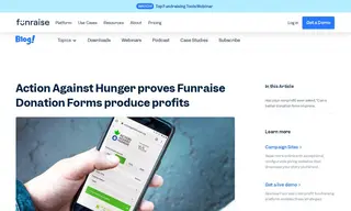 Preview of the Action Against Hunger Case Study