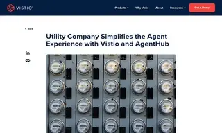 Preview of the Large Utility Company Case Study