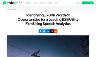 Preview of the Leading B2B Multi-Utilities Firm Case Study