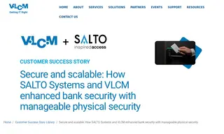 Preview of the Multi-site Community Bank Case Study