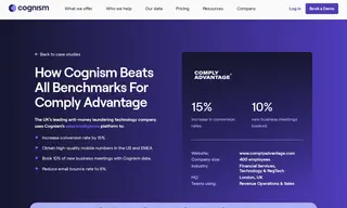 Preview of the ComplyAdvantage Case Study
