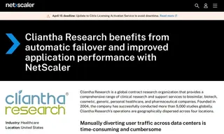 Preview of the Cliantha Research Case Study