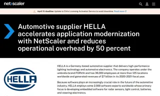 Preview of the HELLA Case Study