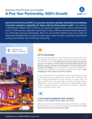 Preview of the American First Finance Case Study