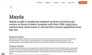 Preview of the Mazda Case Study