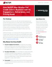 Preview of the Mission Federal Credit Union Case Study