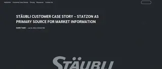 Preview of the Stäubli Case Study