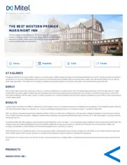 Preview of the Best Western Premier Mariemont Inn Case Study