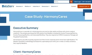 Preview of the HarmonyCares Case Study