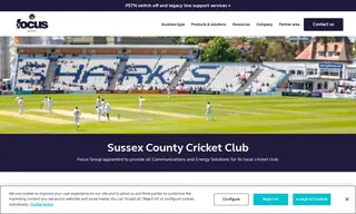 Preview of the Sussex County Cricket Club Case Study