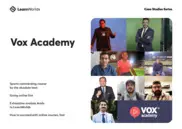 Preview of the Vox Academy Case Study