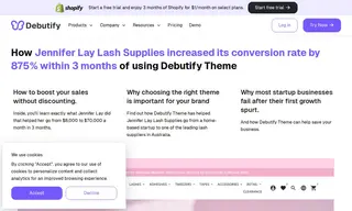 Preview of the Jennifer Lay Lash Supplies Case Study