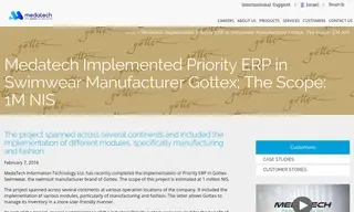 Preview of the Gottex Case Study