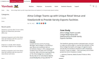 Preview of the Alma College Case Study
