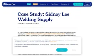 Preview of the Sidney Lee Welding Supply Case Study