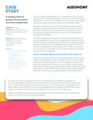 Preview of the Leading Middle Eastern Grocery Retailer Company Case Study