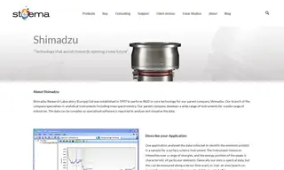 Preview of the Shimadzu Research Laboratory (Europe) Ltd Case Study