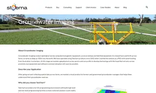 Preview of the Groundwater Imaging Pty ltd Case Study