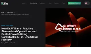 Preview of the D. Brian Williams DDS Case Study