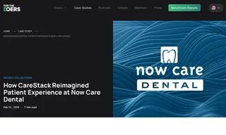 Preview of the Now Care Dental Case Study